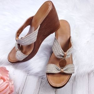 Sz 10 Womens Wedges